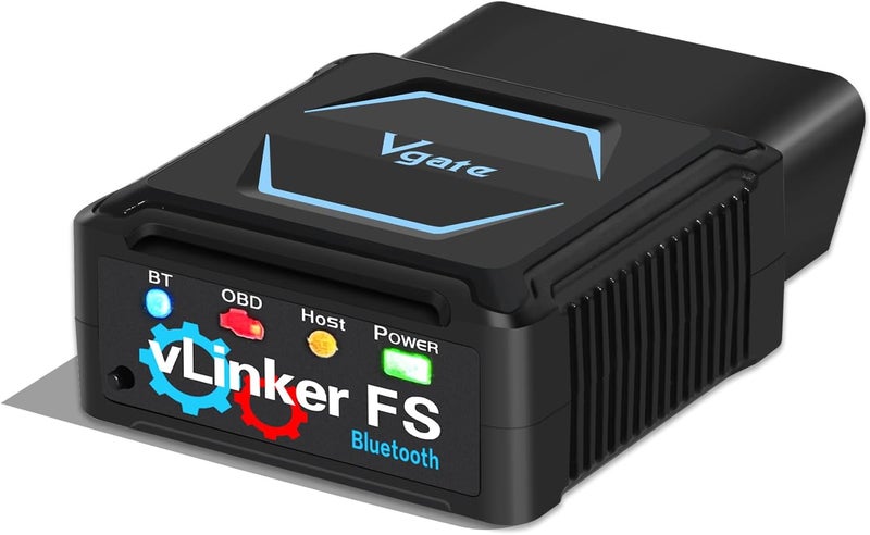 Vgate vLinker FS Bluetooth OBD2 Diagnostic Scan Tool, OBDII Car Code Reader for iOS, Android & Windows - Image 1